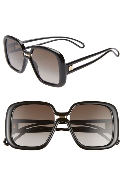 givenchy glasses frames|givenchy 55mm oversized sunglasses.